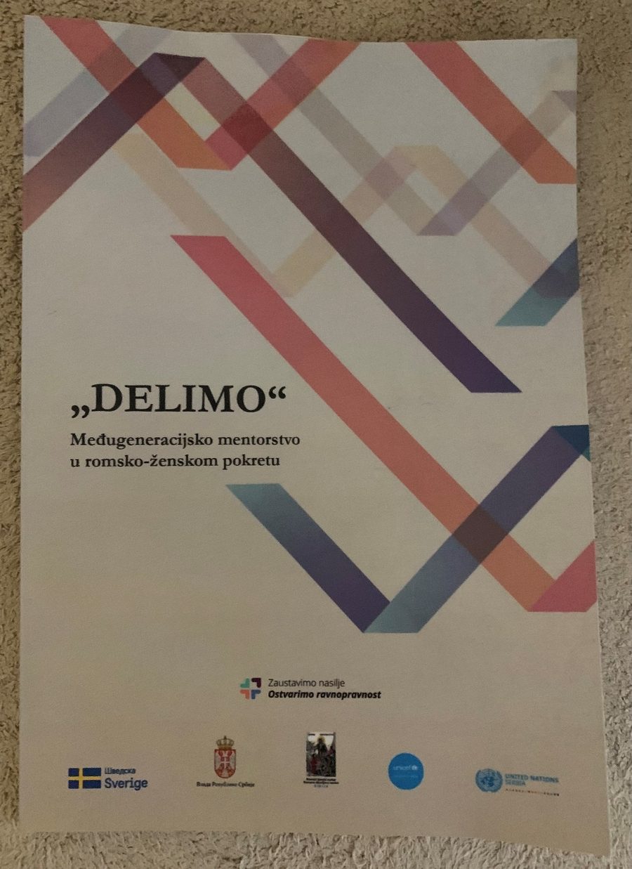 Dizajn korice brošure „Delimo“