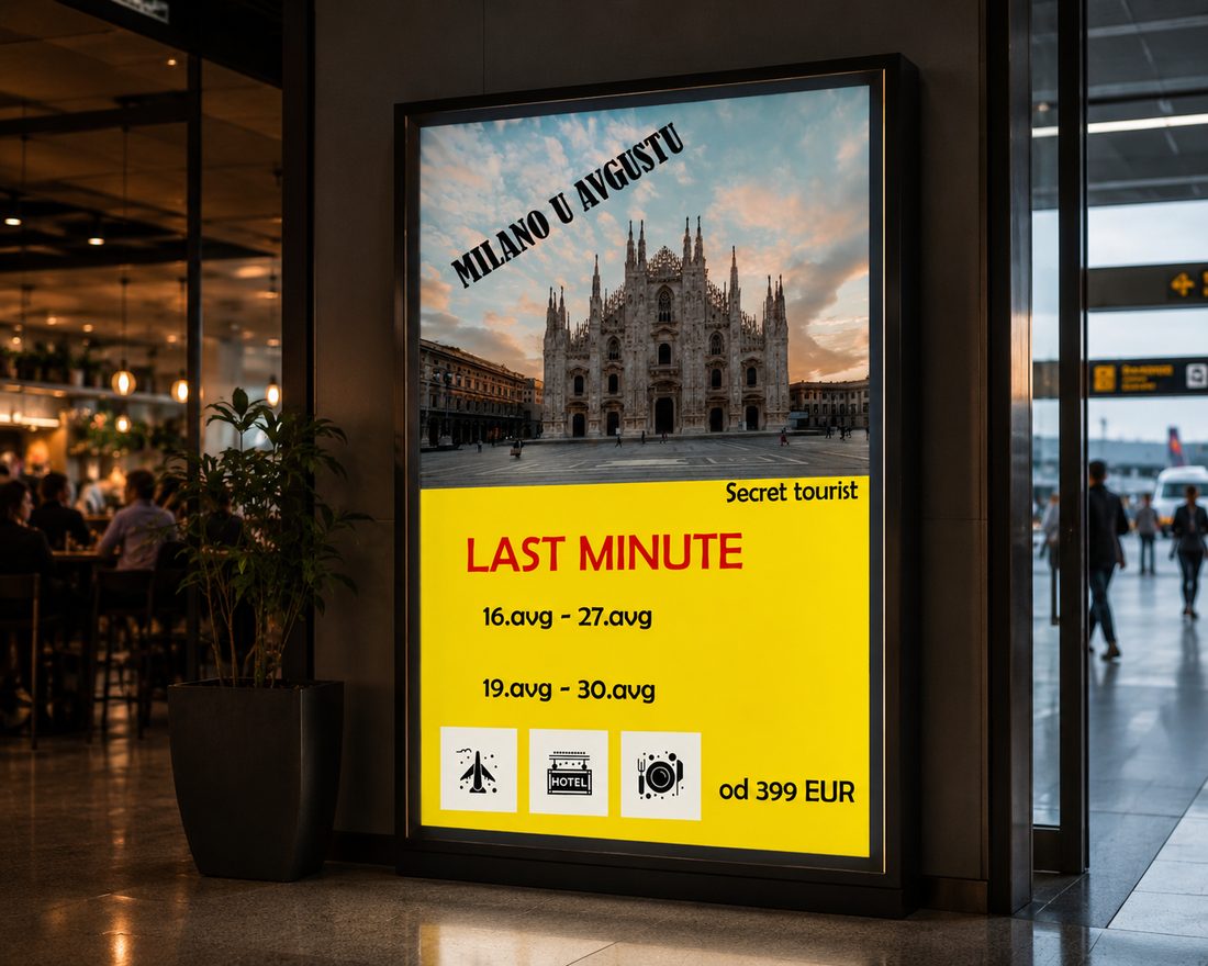 Poster za turističku agenciju