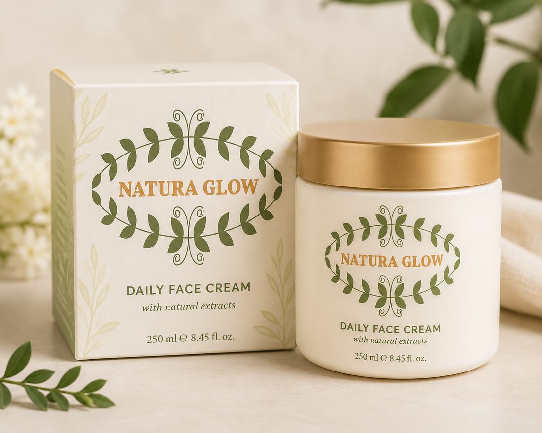 Vizuelni identitet za brend Natura Glow